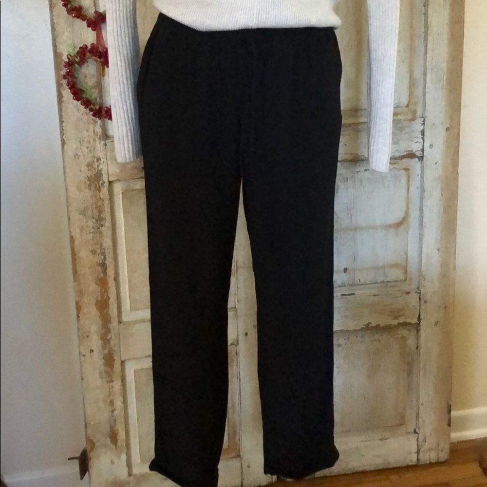 J. Crew Black Cropped Ankle Pants
